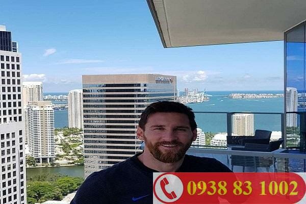 thang máy cho ô tô của Messi