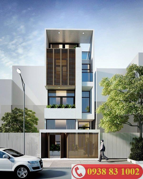 thang máy gia đình 4 tầng nhà phố